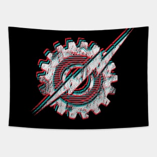 Bolt-and-Gear 3D Tapestry