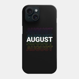 born in August Phone Case