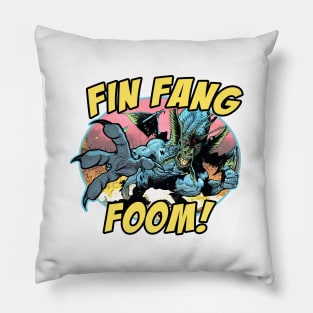 Fin Fang Foom (Alt Print) Pillow