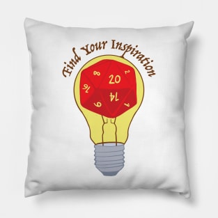 Find Your Inspiration Pillow