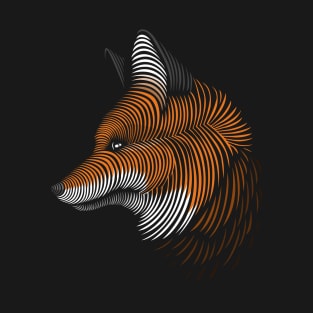 Fox lines T-Shirt