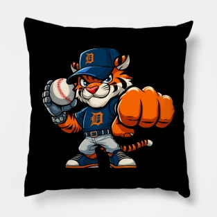 Tigers Detroit Pillow