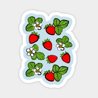 Strawberries Magnet