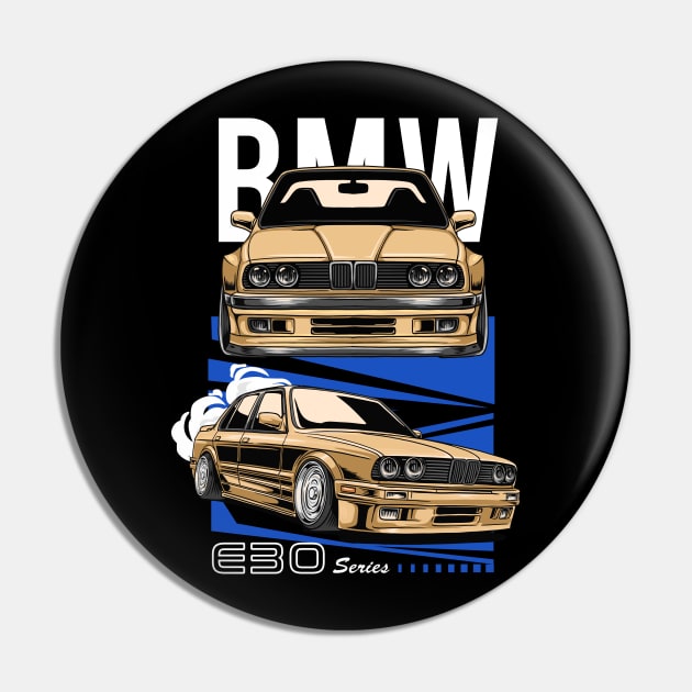 Classic BMW E30 Pin by Harrisaputra