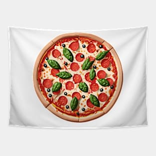 My world is a pizza !! Tapestry