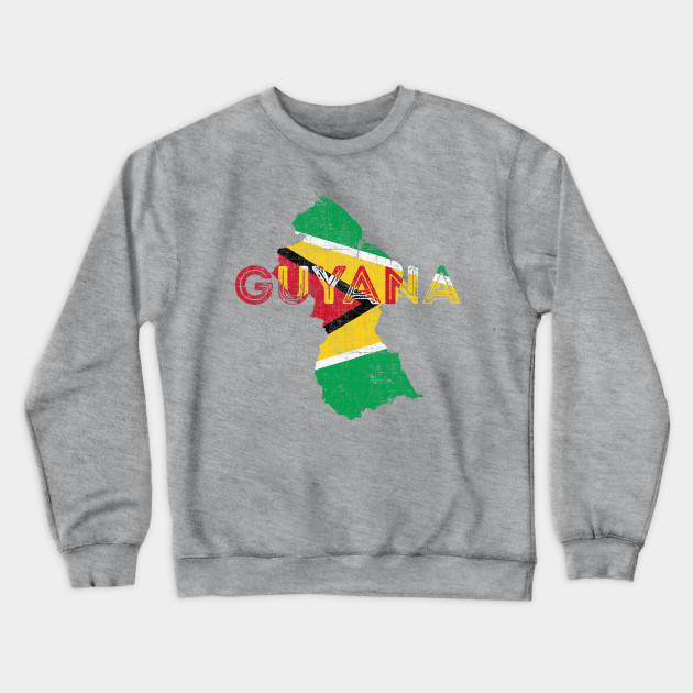 Guyana text Sweatshirt Guyana text Sweatshirt