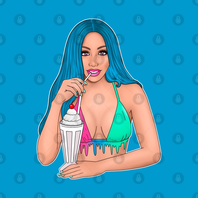 ivetastic Milkshake girl by Ivetastic