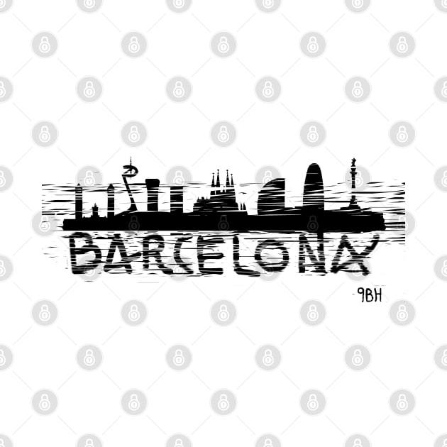 Barcelona - World Cities Series by 9BH by JD by BN18 