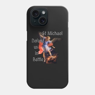 St Michael Archangel Angel Catholic Saint Devotion Phone Case