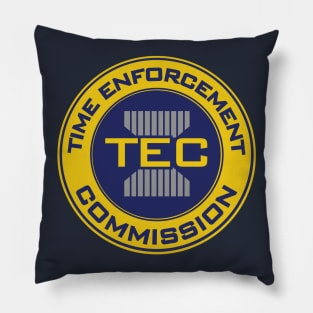 Time Enforcement Commission Pillow