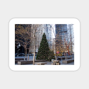 New York Christmas Magnet