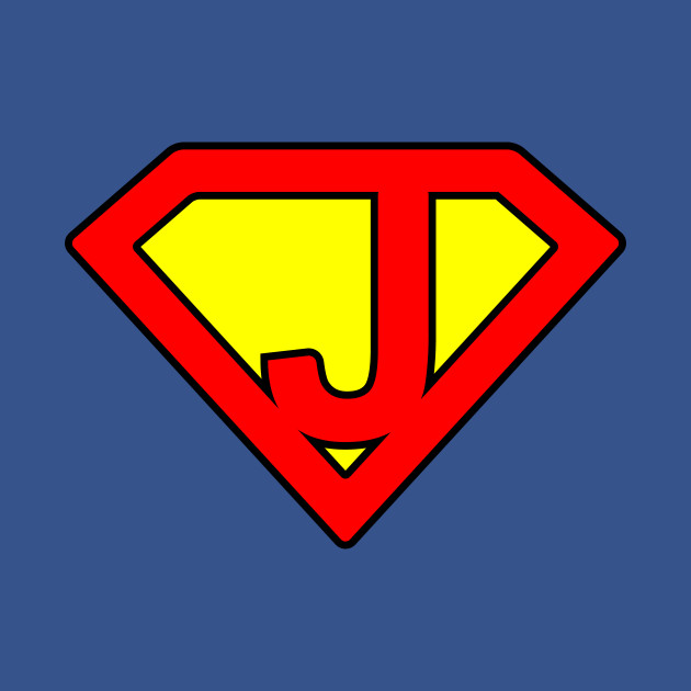 Download Superman letter J - Superman Letter - T-Shirt | TeePublic