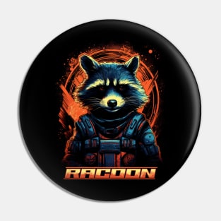 Racoon Pin