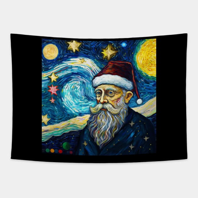 STARRY SINTERKLAAS  03 Tapestry by BarrySullivan