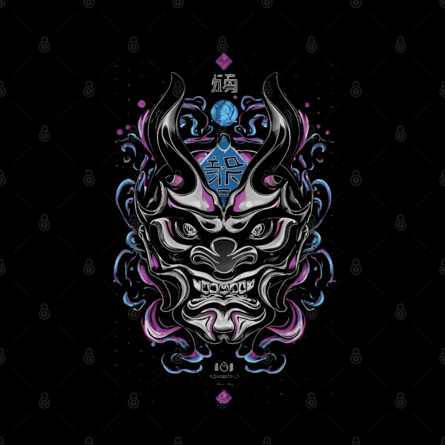 Oni mask by Ridzdesign