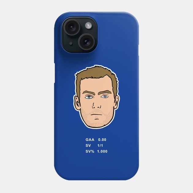 Vezina Stats Phone Case by Lightning Bolt Designs