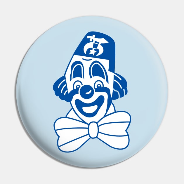 Shrine clown Shriner Pin by lavdog