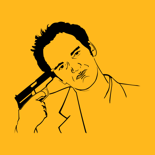 Quentin Tarantino by SaverioOste