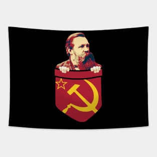 Friedrich Engels In My Pocket Tapestry