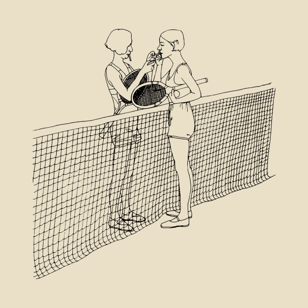 Tennis Gals by lexalion
