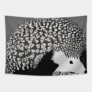 Hedgehogs Shadow Silhouette Anime Style Collection No. 38 Tapestry