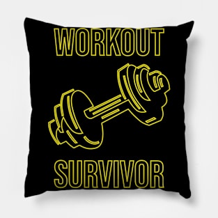 Workout survivor Pillow