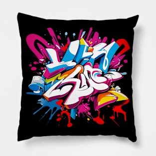 graffiti style Pillow