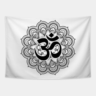 Cosmic Resonance: The Mystical Power of Om Tapestry