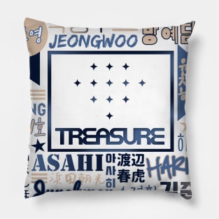 Treasure (Kpop) Pillow