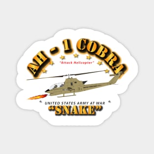 Army - AH-1 Cobra - Snake Magnet