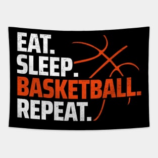 funny basketball Tapestry