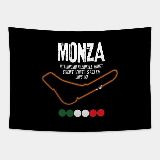 Italian Grand Prix, Monza, Italy, formula 1 Tapestry by Pattyld