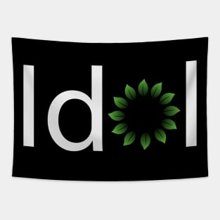 Idol creative text design Tapestry