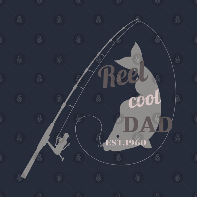 Dad or Grandpa shirt | fathers day gift shirt | reel cool dad | fisherman gift shirt by Chanyashopdesigns