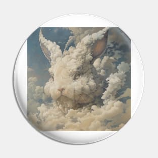 The cloud rabbit Pin