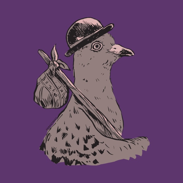 Hobo Pigeon by zerostreet