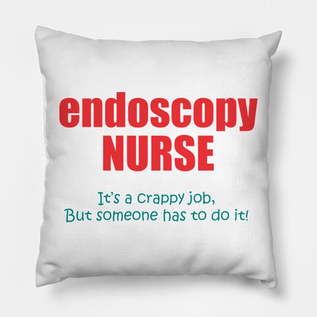 funny gastroenterology Pillow by Vortex.Merch