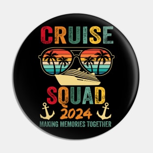 Cruise Squad 2024 Family Vacation Matching Group Summer Pin