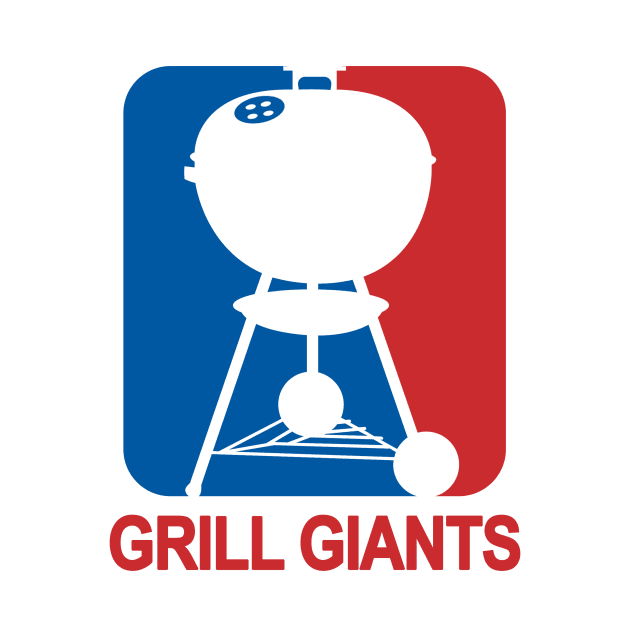 80's GrillGiant Red by Grill Giants