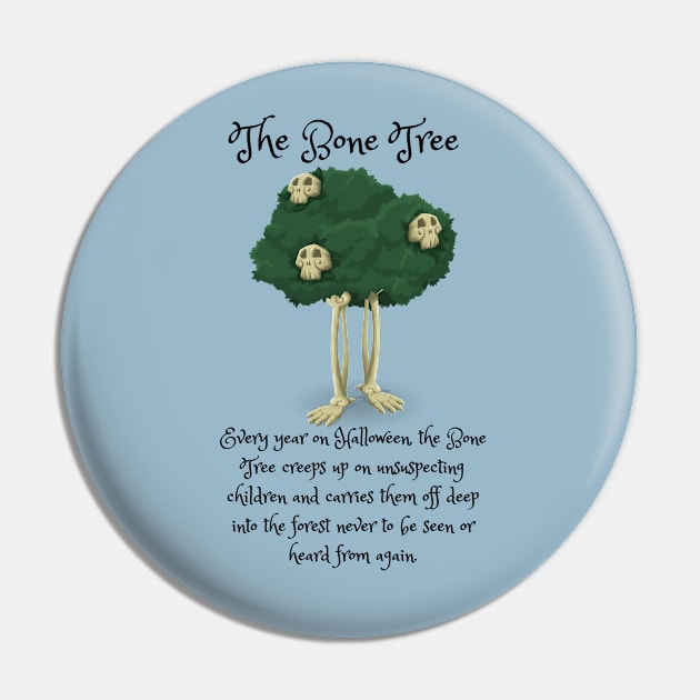 The Bone Tree Pin by AlmostMaybeNever