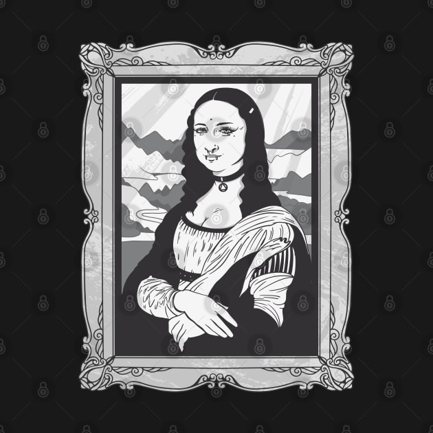 GOTHIC MONA LISA by Bombastik