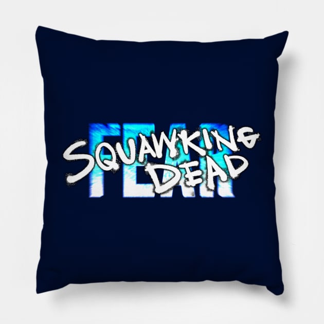 FearTWD Season 8B (ALT) LOGO T-Shirt T-Shirt Pillow by SQUAWKING DEAD