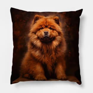 Chow chow dog Pillow