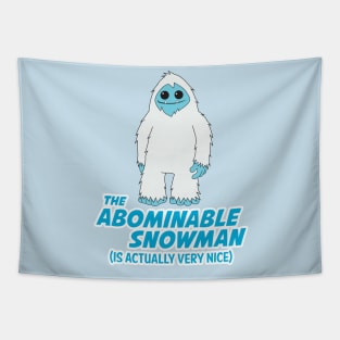 Abominable Snowman Tapestry