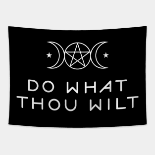 Wiccan, Wicca, Pagan, Do What Thou Wilt Tapestry