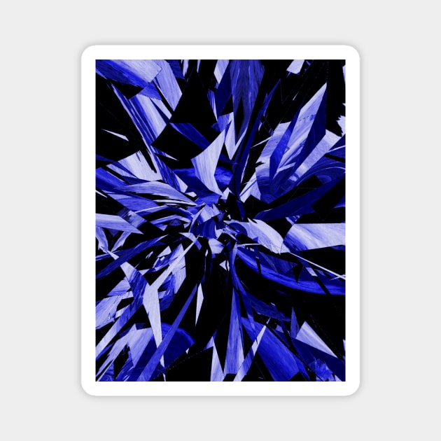 Sapphire Gemstone September Birthstone Magnet by Moon Art