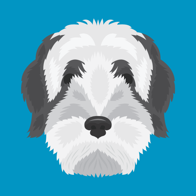 Tibetan Terrier by threeblackdots