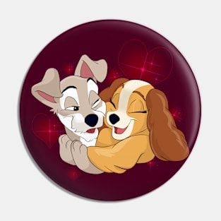 Lady and the Tramp love Pin