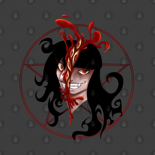 Split Face// Hellsing by JaxxtheArtist