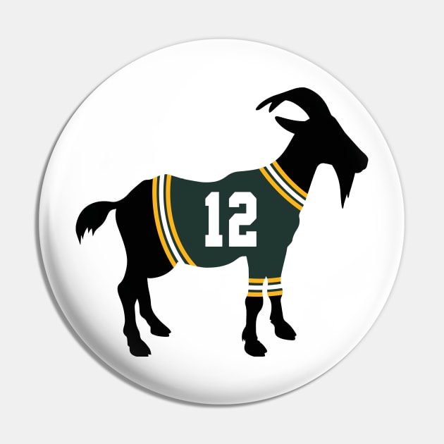 Aaron Rodgers GOAT Pin by cwijeta